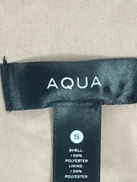 Vestido Aqua Estampado Brillo Rojo-Talla S