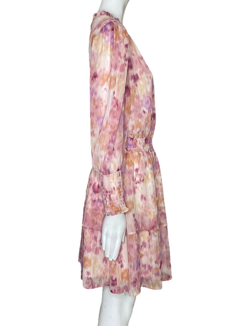 Vestido Aqua Vuelo Brillo Rosado-Talla M