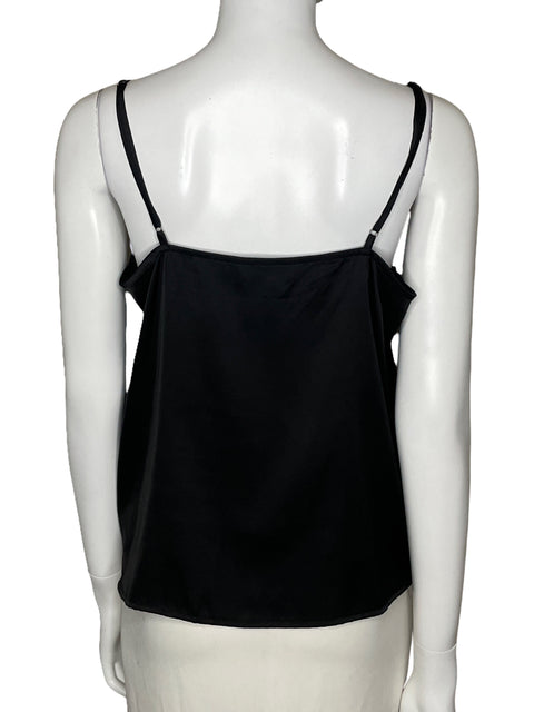 Top Banana Republic Tirantes Fluido Negro-Talla M