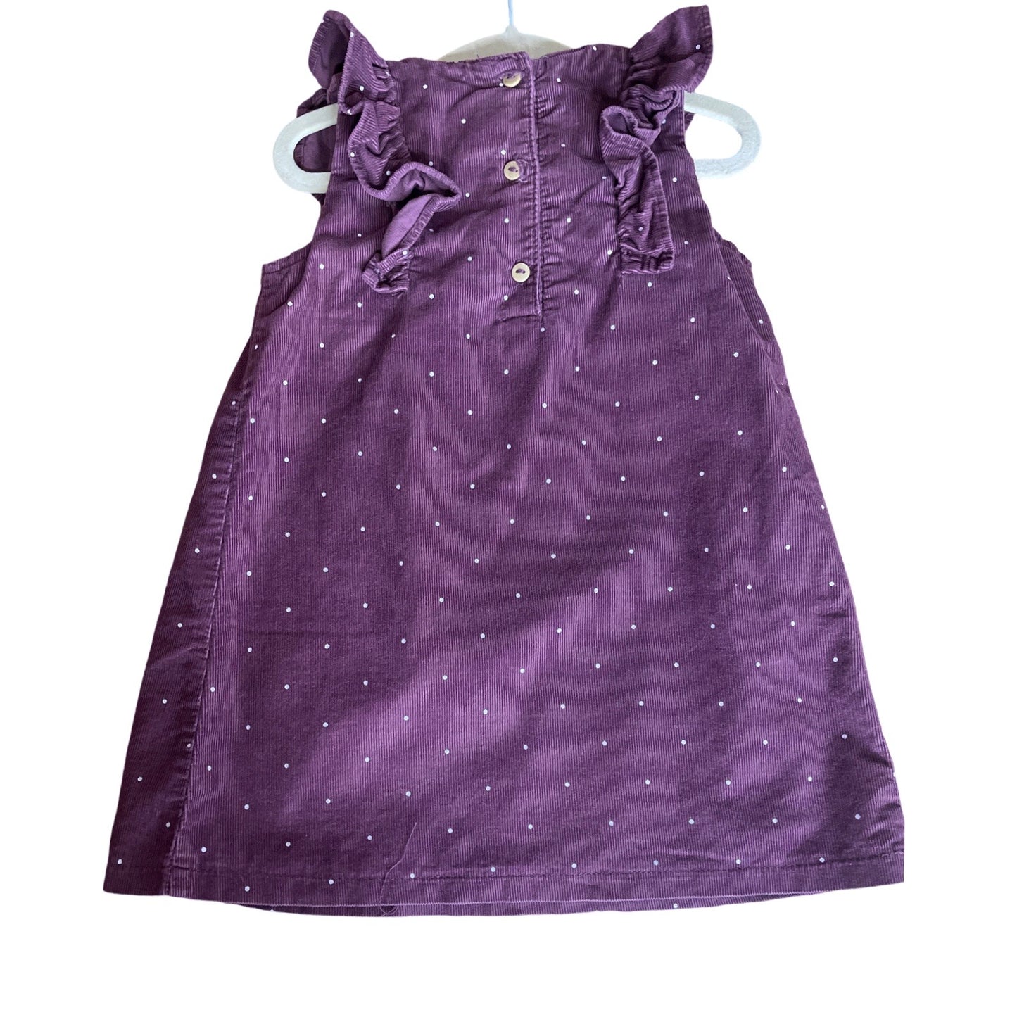 Vestido HM Puntos Rojo-Talla 12M