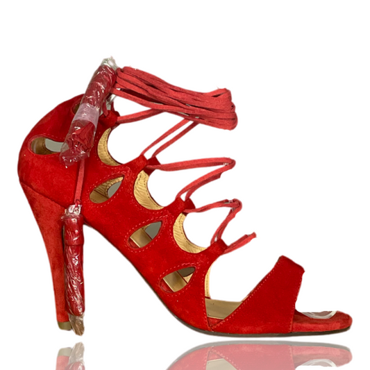 Zapatos Daniel Alcaraz Amarre Rojos - Talla 38