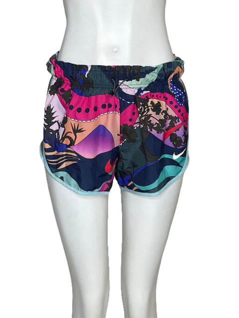 Short Nike DryFit estampado Verde-Talla S
