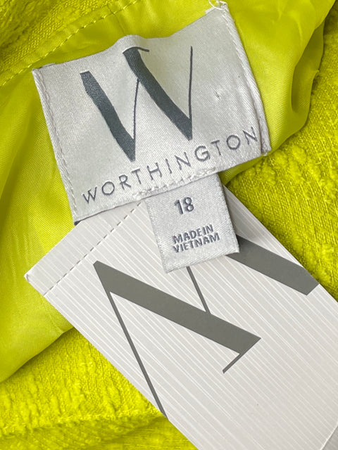 Blazer Worthington Verde-Talla 18