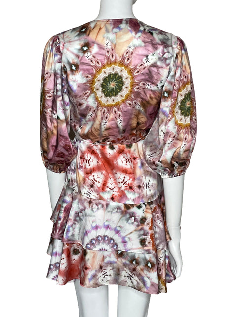 Vestido Alexis Lucine Crossbody Rosado-Talla XS