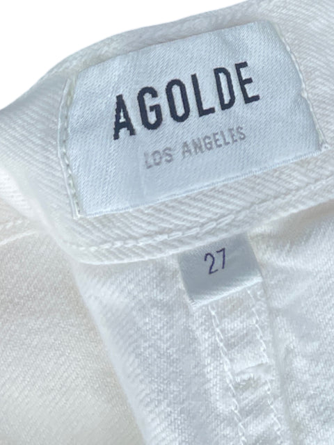 Pantalòn Agolde Los Angeles Blanco-Talla 27
