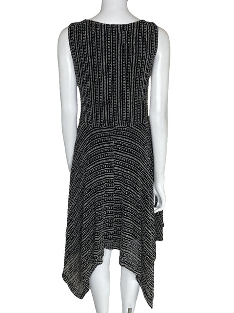 Vestido Chico's Asimétrico Negro-Talla 3