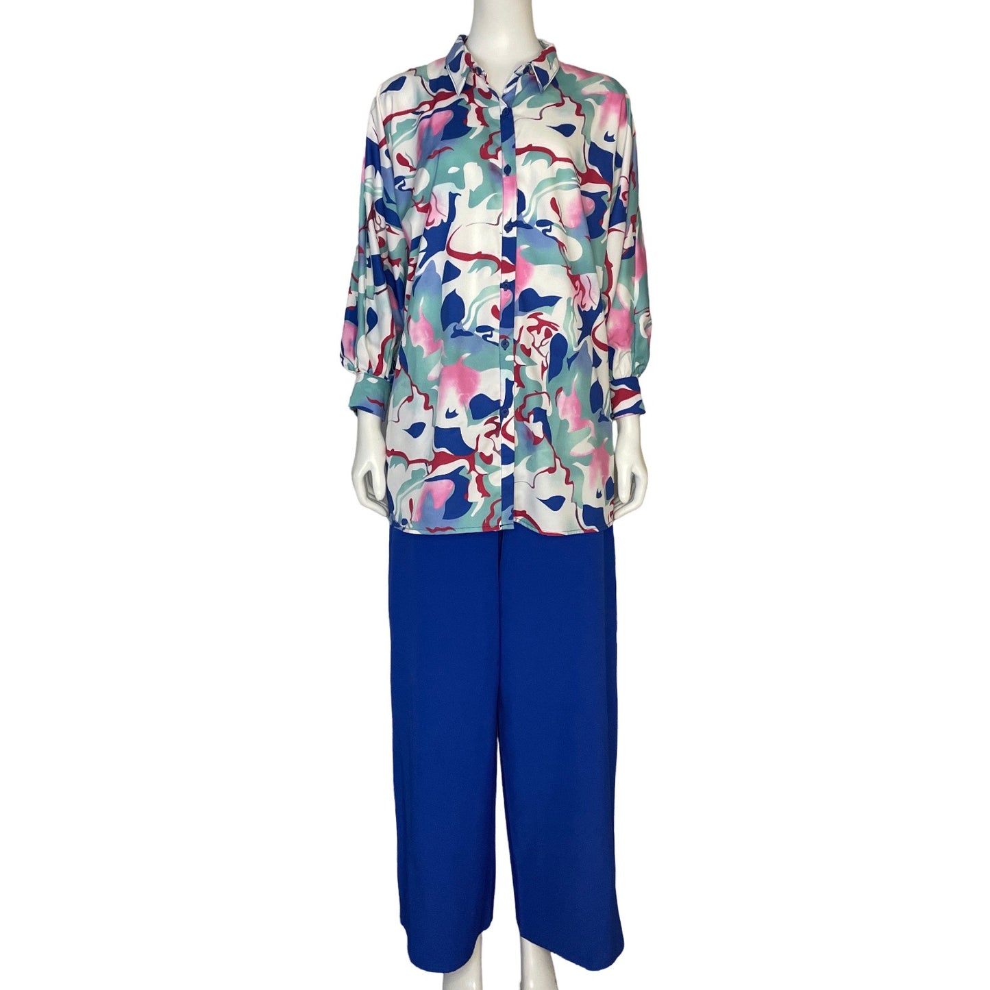 Set Tesoro TPS Camisa y Pantalón Azul - Talla S