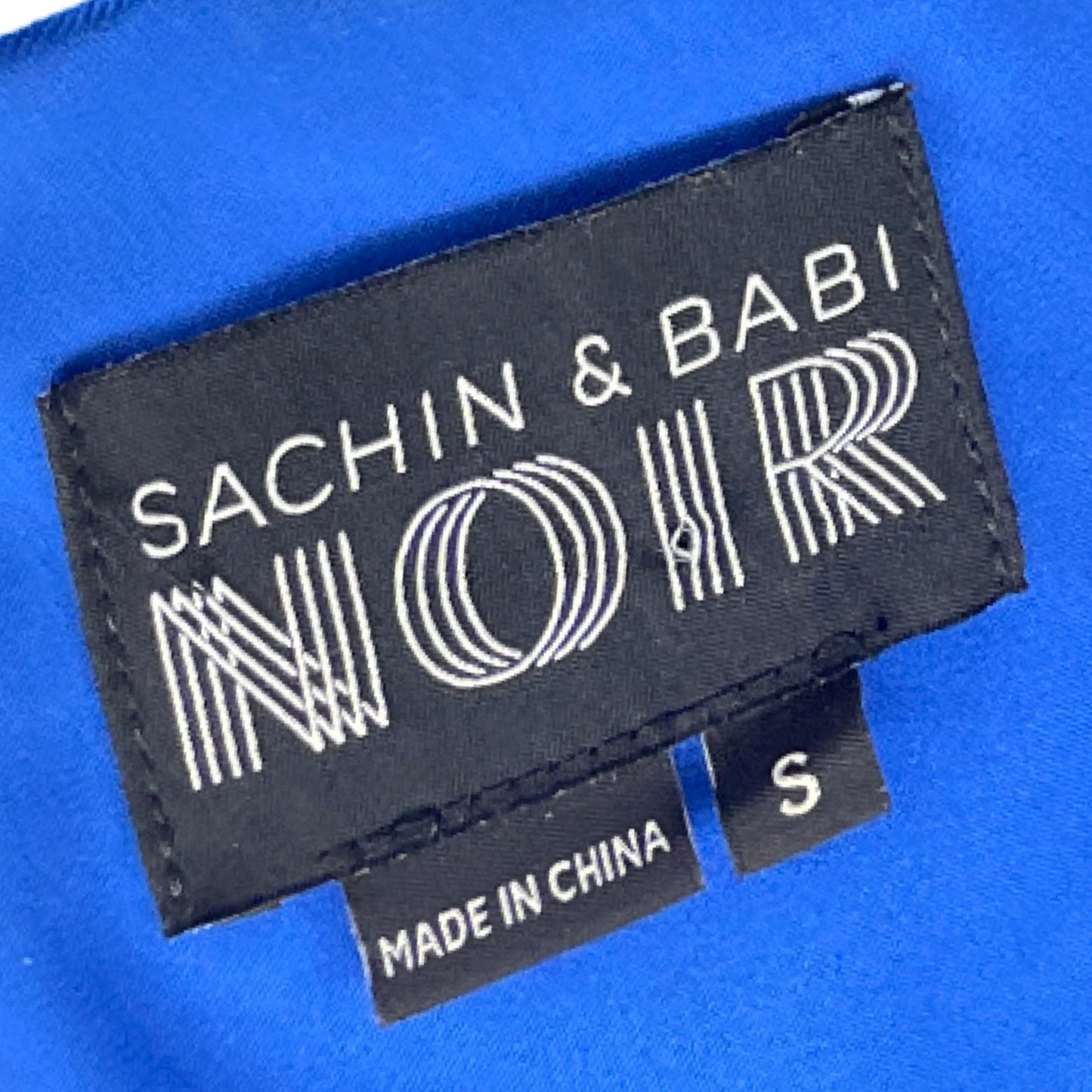 Set Sachin & Babi Noir Blusa y Falda Encaje Azul - Talla S