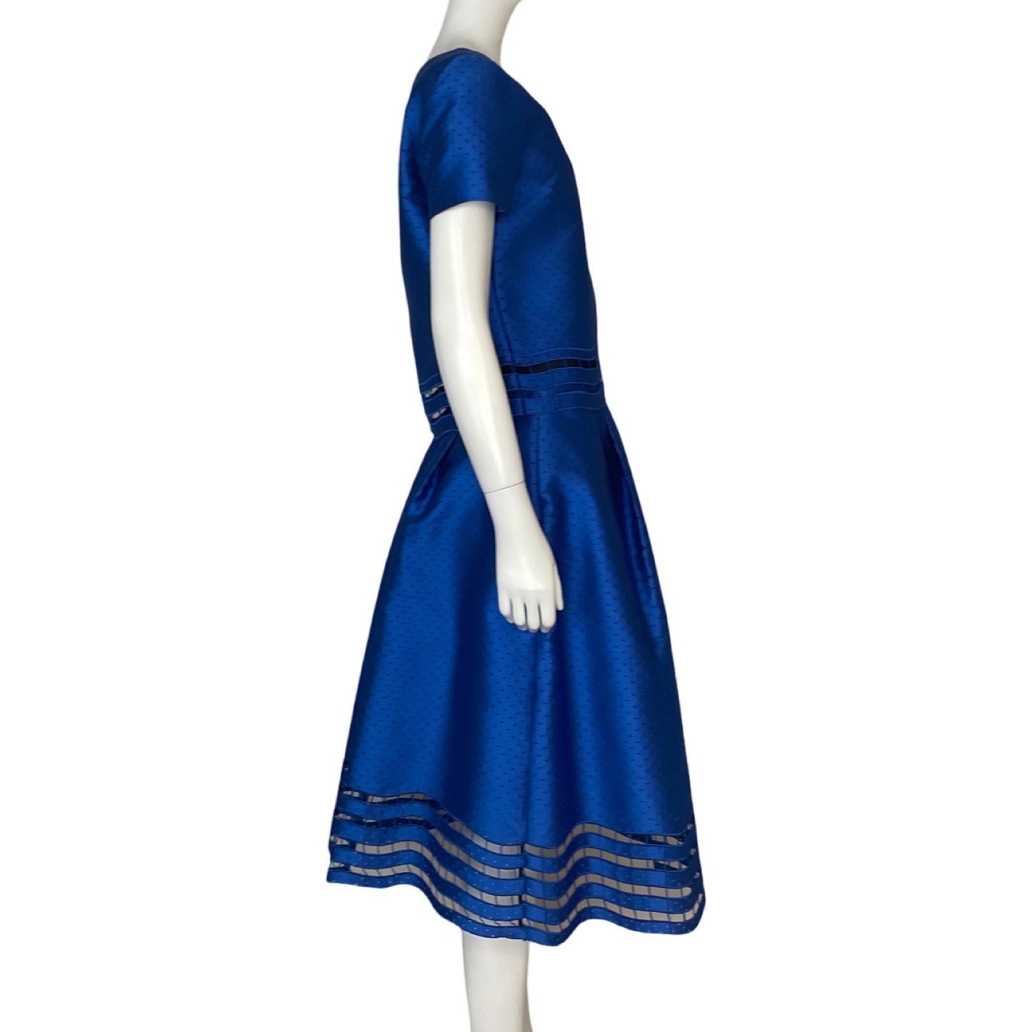 Set Sachin & Babi Noir Blusa y Falda Encaje Azul - Talla S