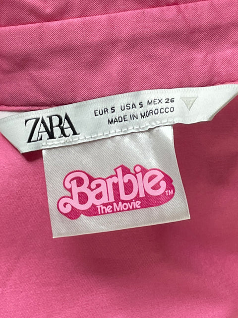 Mono Zara x Barbie The Movie Rosado-Talla S