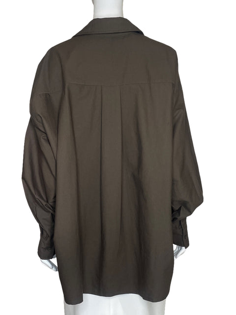 Camisa Dissh Bitter Marron-Talla 10