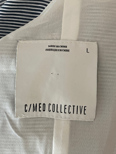 Romper C/Meo Collective Vuelos Rayas Blanco-Talla L