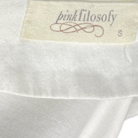 Blusa Pink Filosofy Mangas Larga Blanco - Talla S
