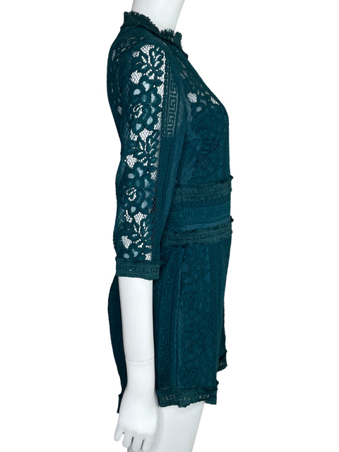 Romper Saylor Encaje Verde-Talla L