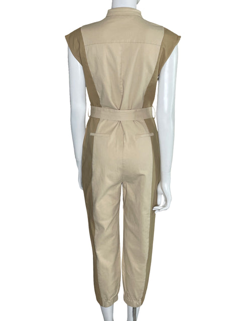 Mono Stylebygg Bicolor Bolsillos Beige-Talla L