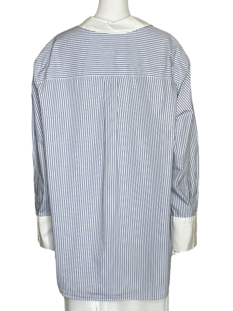 Camisa GAP Lineas Azul-Talla L