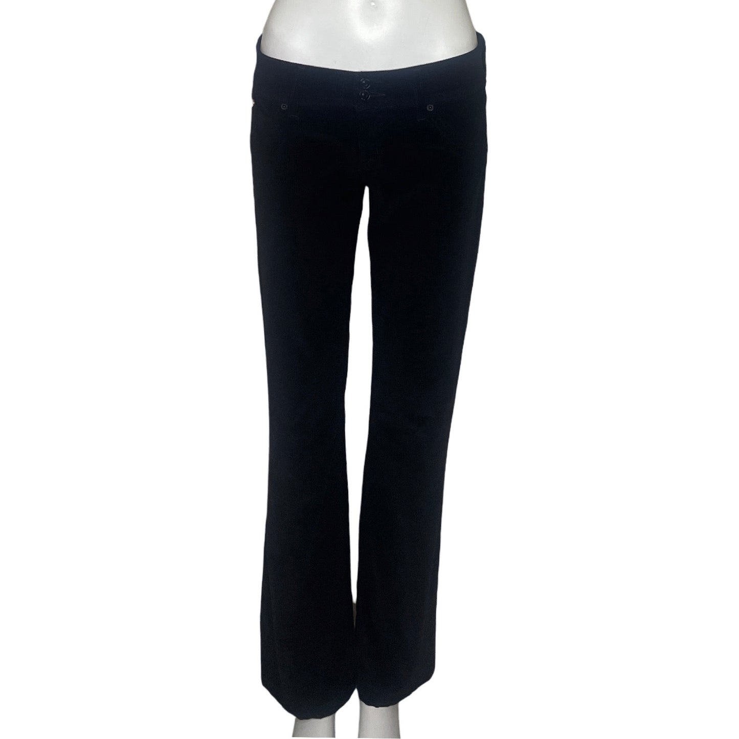 Pantalon Hudson Terciopelo Negro-Talla 4