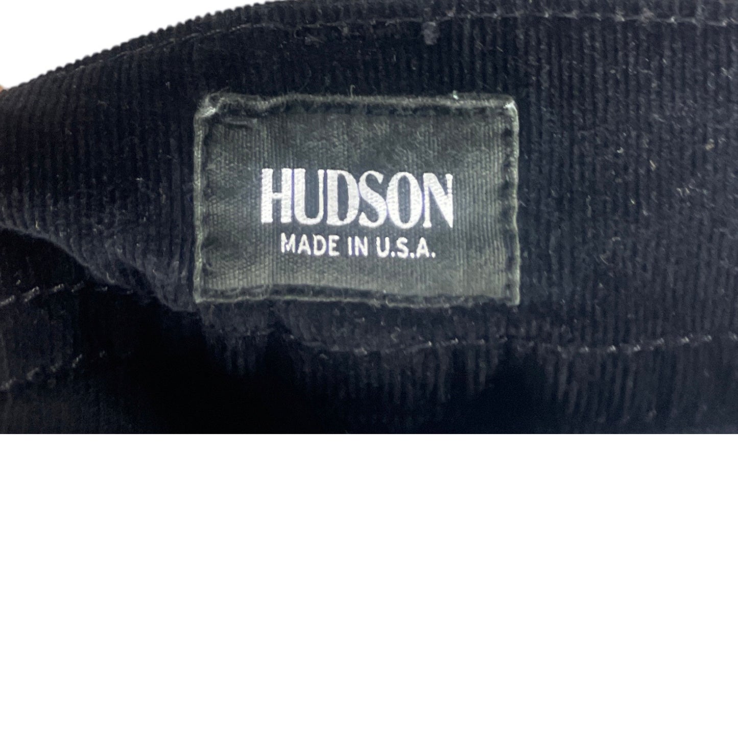 Pantalon Hudson Terciopelo Negro-Talla 4