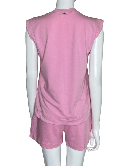 Set Fabiola Navas Top+Short Rosado-Talla U