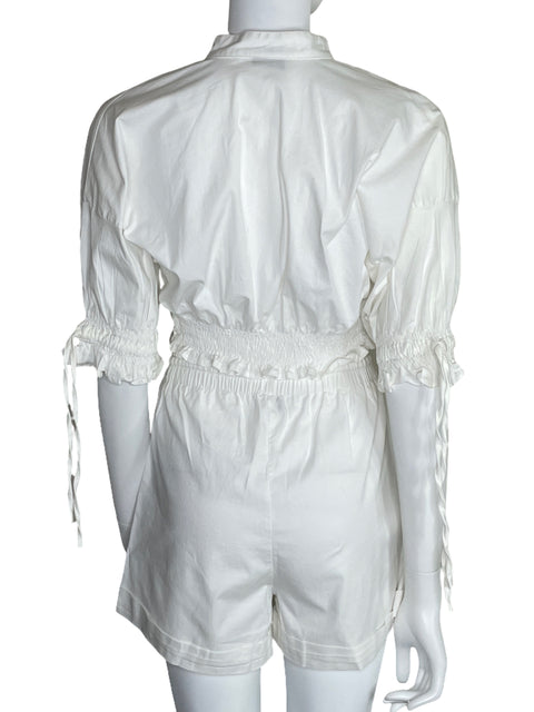 Set Indumentis Camisa+Short Blanco-Talla M