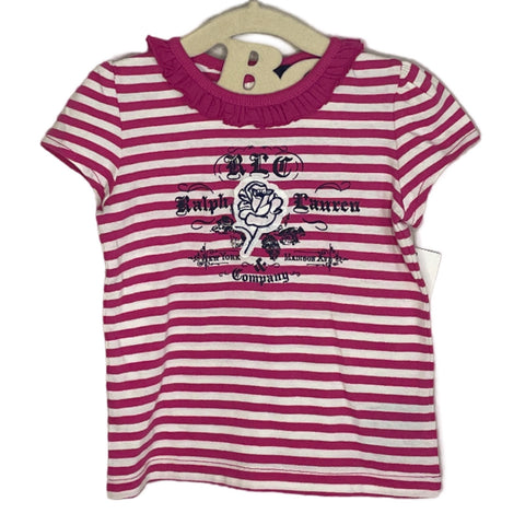 Blusa Ralph Lauren Vuelos Rosada-Talla 12m