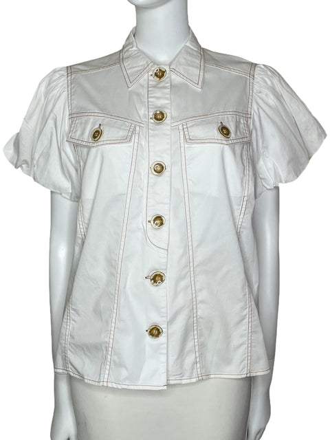 Camisa C/Meo Collective Bombacha Blanco-Talla S