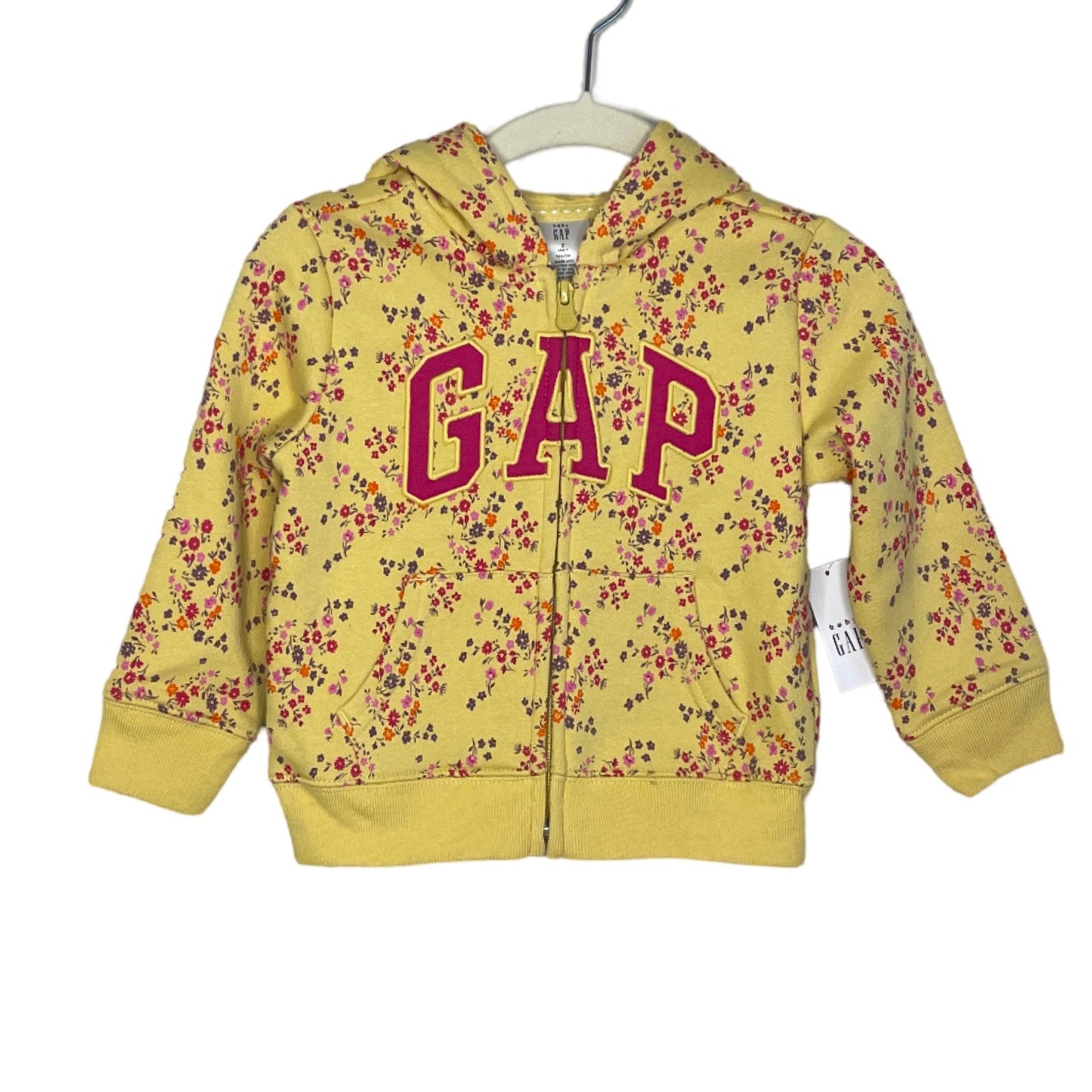 Set Gap Hoodie Short Pantalon Estampado Amarillo
-Talla 2