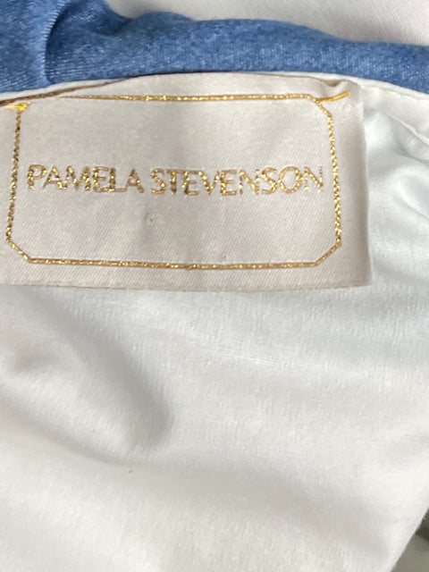 Camisa Pamela Stevenson Vuelos Blanco-Talla M