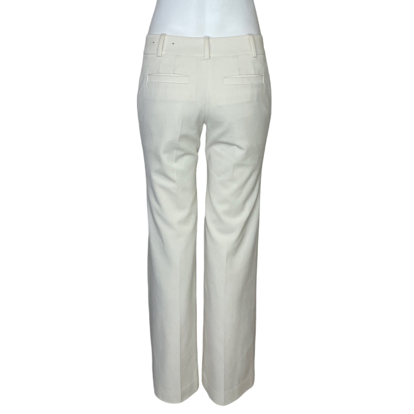 Pantalón Ann Taylor Petite Recto Beige - Talla 0