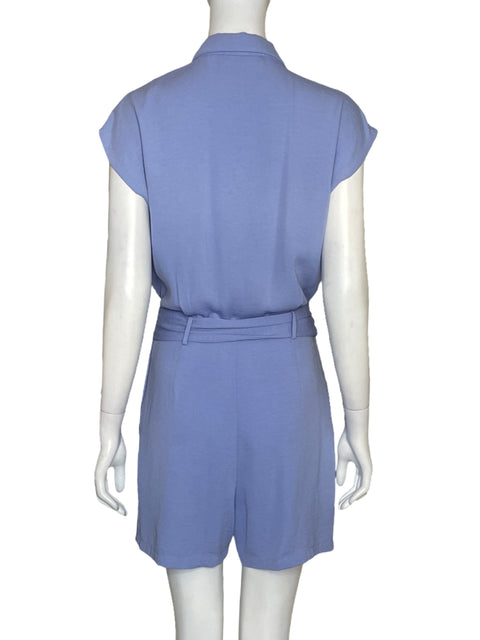 Romper MNG Cruzado Azul - Talla S