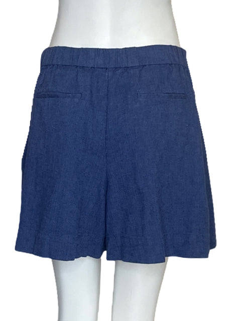 Pantalón Short Banana Republic Pliegues Azul - Talla S