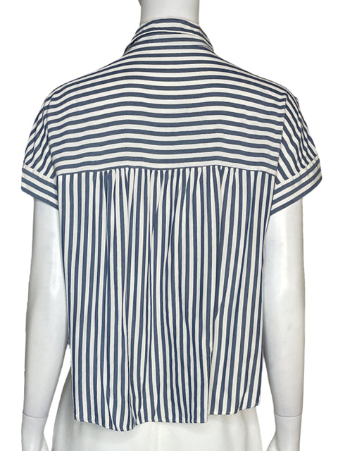 Camisa Madewell Lineas Blanco - Talla S