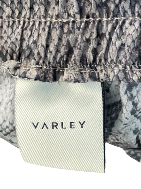 Pantalón Varley Boa Print Gris-Talla XS