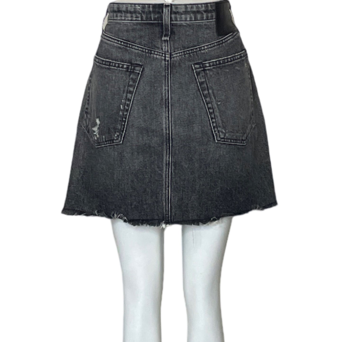 Falda Rag & Bone Mini Negro-Talla 28