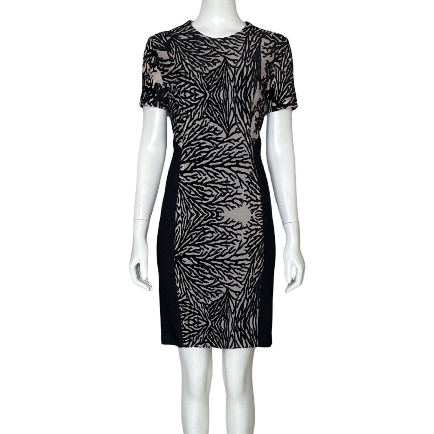 Vestido Yigal Azrouël Estampado terciopelo-Talla 6
