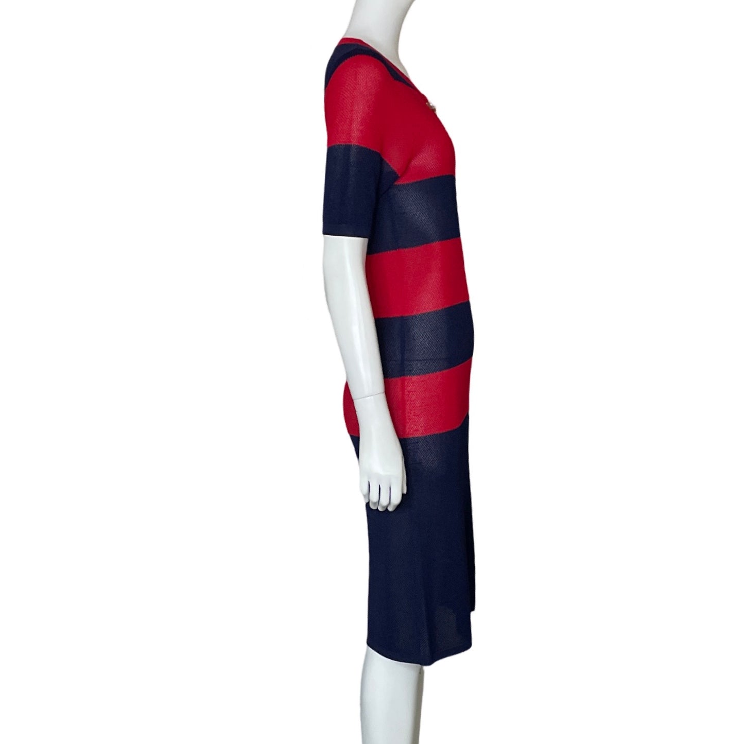 Vestido Alba Conde Punto Rojo-Talla S