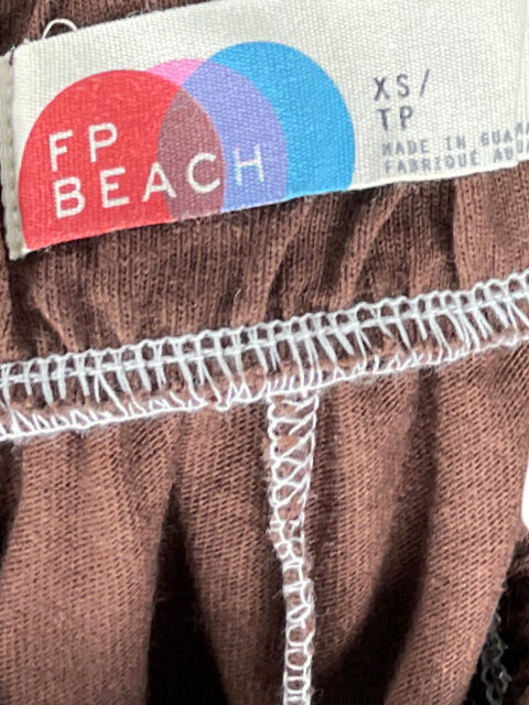 Set Free People Acampanado Marrón-Talla XS