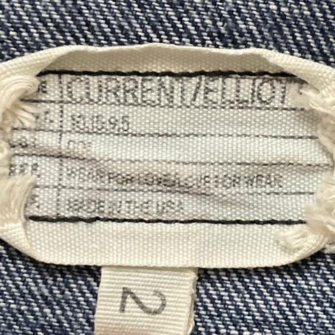Chaqueta Current Eliott Dakota Denim Azul-Talla 2