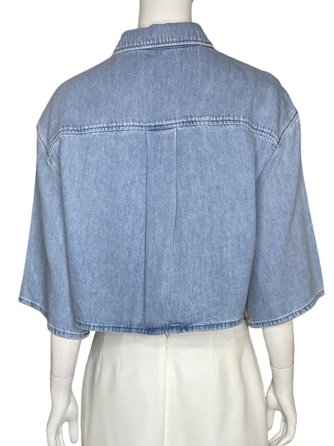 Camisa Cos Bolsillo Azul - Talla 6