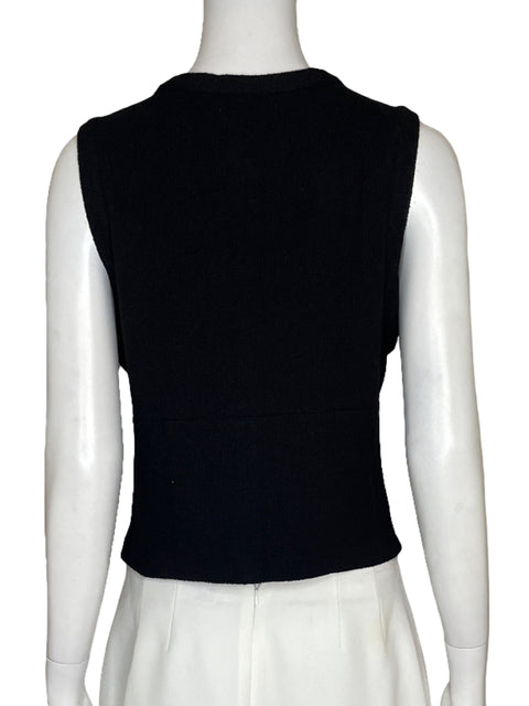 Chaleco Madewell Tejido Negro - Talla M
