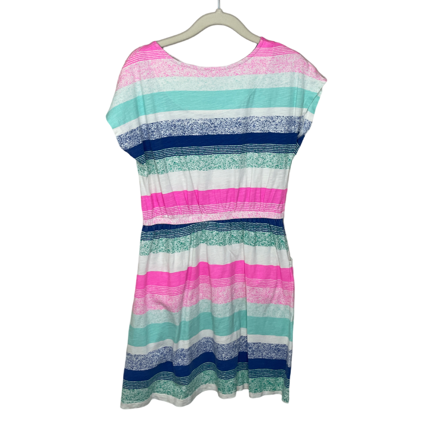 Vestido LUCKY BRAND Rayas Tie Dye Blanco - Talla S