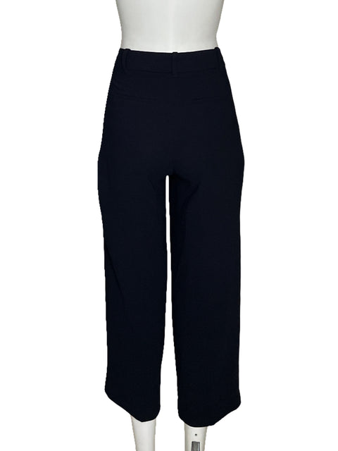 Pantalón Aritzia The Effortless Pant Pliegues Negro - Talla 0