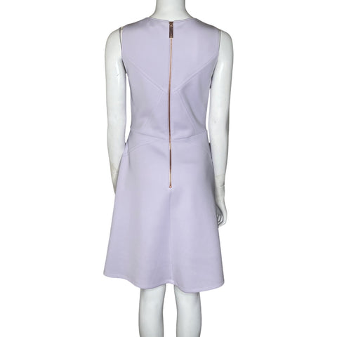 Vestido Ted Baker Sin Mangas Morado-Talla 4