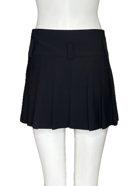 Falda Sunday Best Plisado Negro - Talla 0