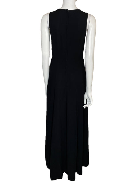 Vestido Tesoro TPS Maxi Sin Mangass Negro-Talla 8