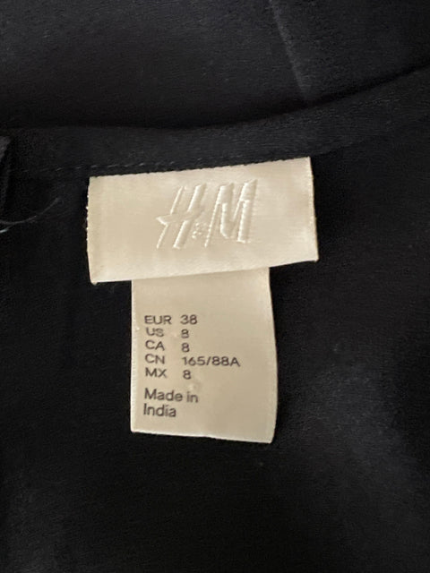 Vestido Tesoro TPS Maxi Sin Mangass Negro-Talla 8