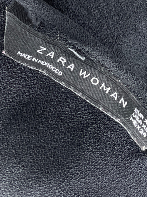 Mono Zara Flecos Negro - Talla XS