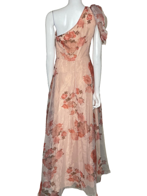 Vestido Tesoro TPS Maxi One Shoulder Rosado-Talla M