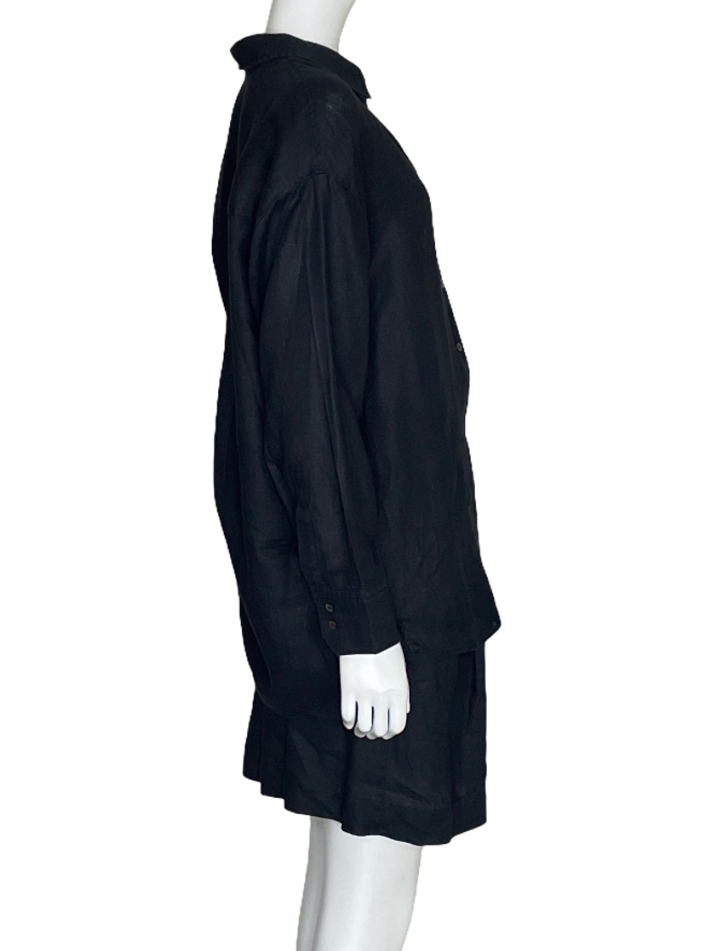 Set Oysho Short+Camisa NNegro-Talla S