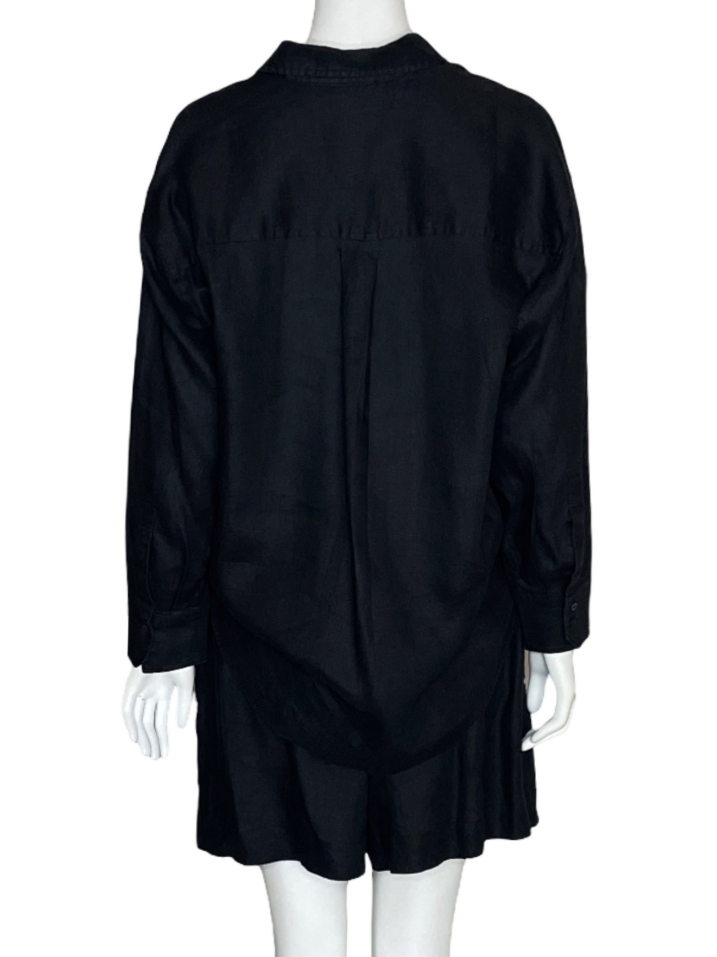 Set Oysho Short+Camisa NNegro-Talla S